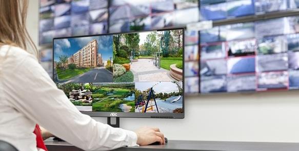 AOC M1系列安防監控專用顯示器，賦能智慧安防，實現全局洞察
